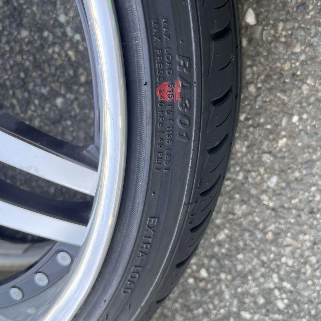 K◇エンケイ　シャレン　19インチ　ホイールセット