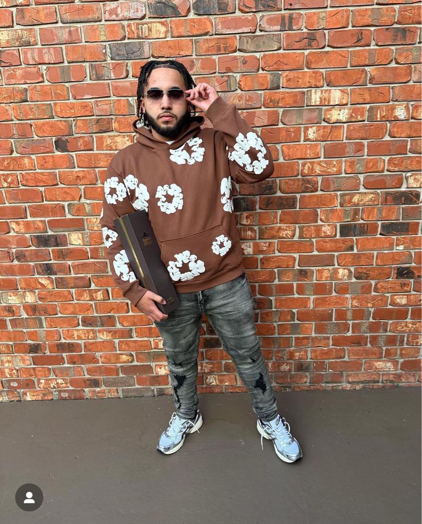 DENIME TEARS COTTON WREATH HOODIE Sサイズ