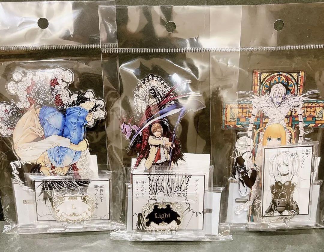デスノート展 原画展 【3点セット】アクリルジオラマ アクリル