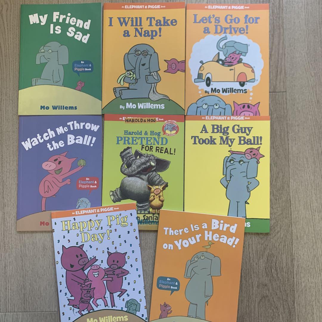 Elephant & Piggie (8 Volumes, Bilingual Version of English