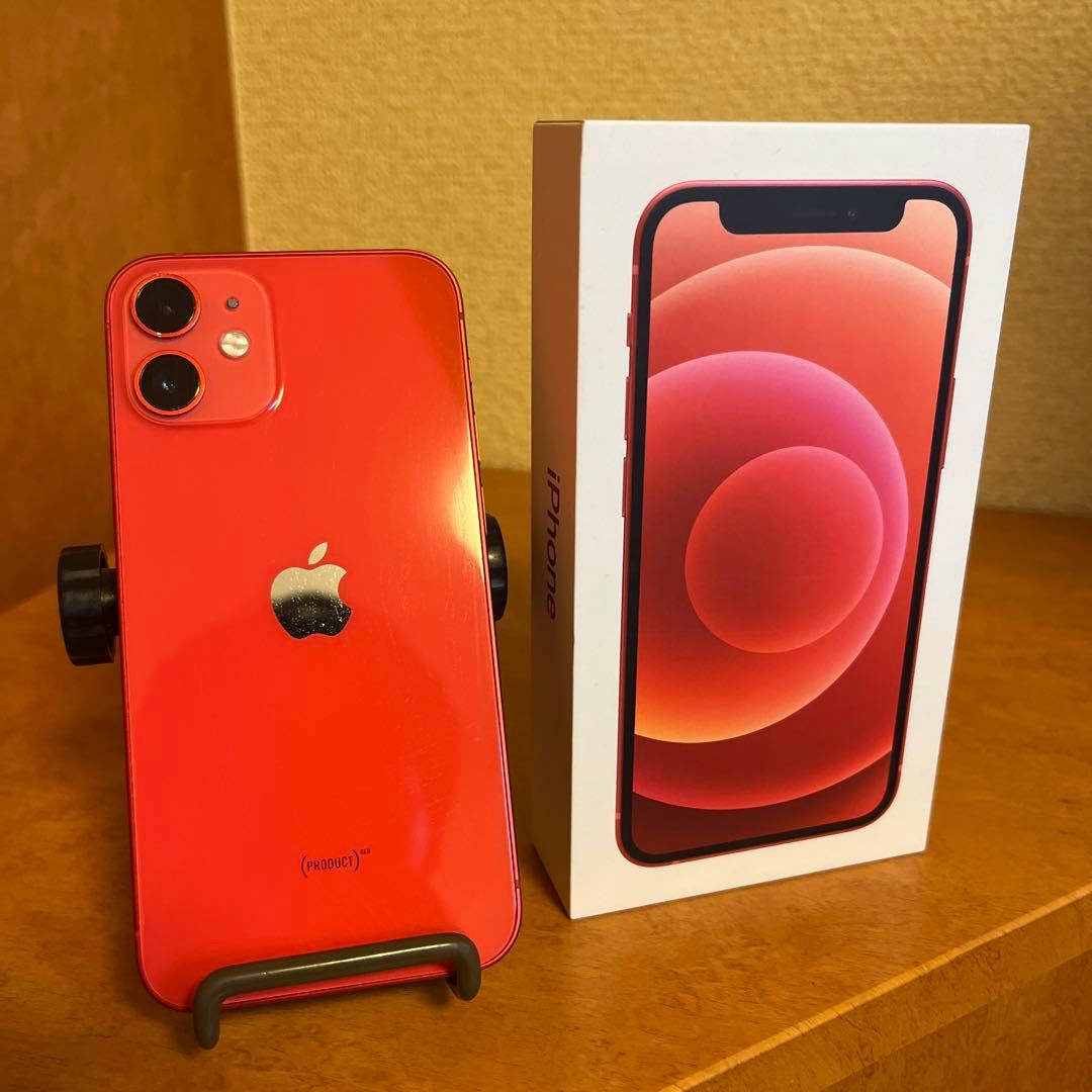 iPhone12 mini 64GB レッド　美品