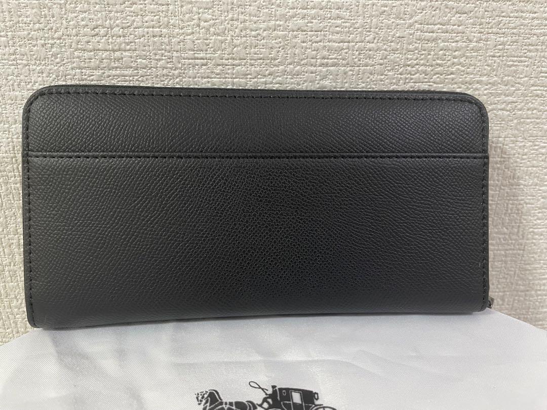 コーチ　レディース　メンズ　長財布　シグネチャー　小銭入れあり　新品　未使用