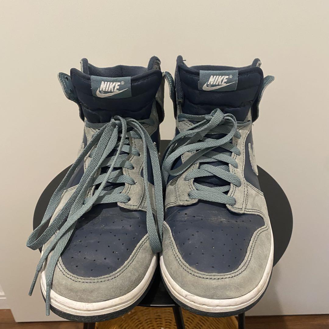 Nike ダンクハイ レトロPRM 28.5cm ブラックアンドディープグリーン