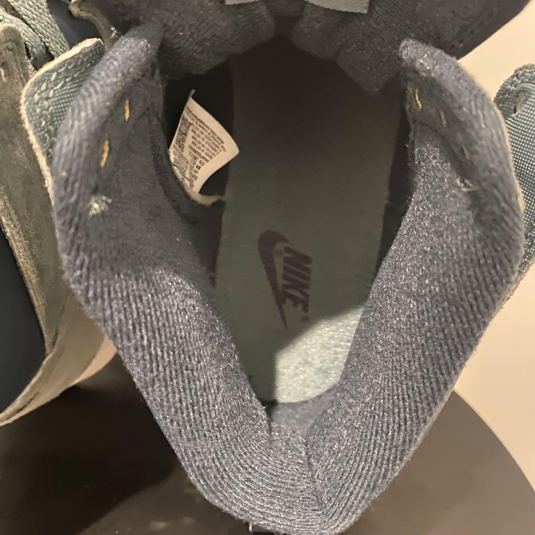 Nike ダンクハイ レトロPRM 28.5cm ブラックアンドディープグリーン