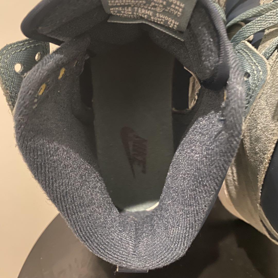 Nike ダンクハイ レトロPRM 28.5cm ブラックアンドディープグリーン