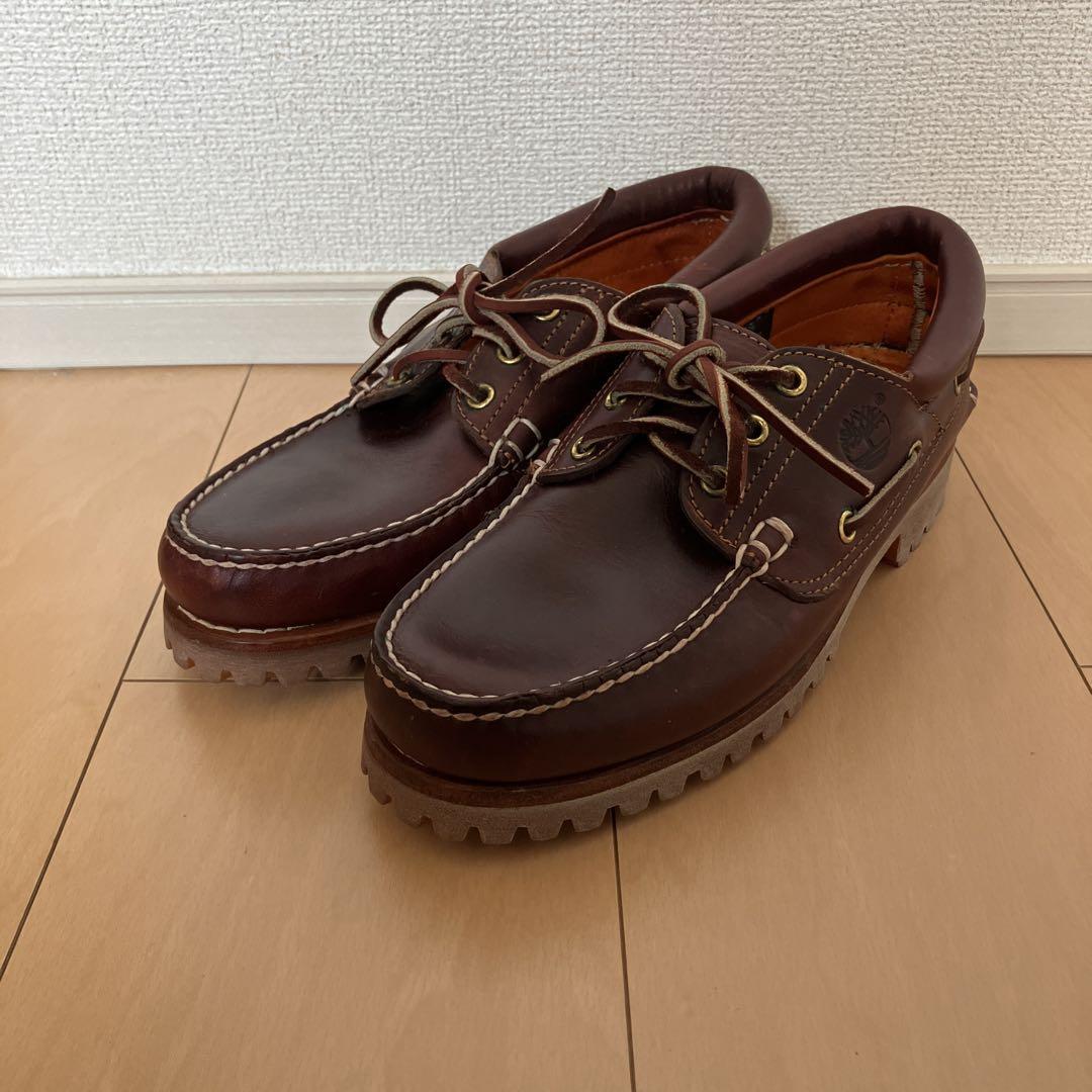 【USA製】TIMBERLAND 3EYE CLASSIC LUG モカシン