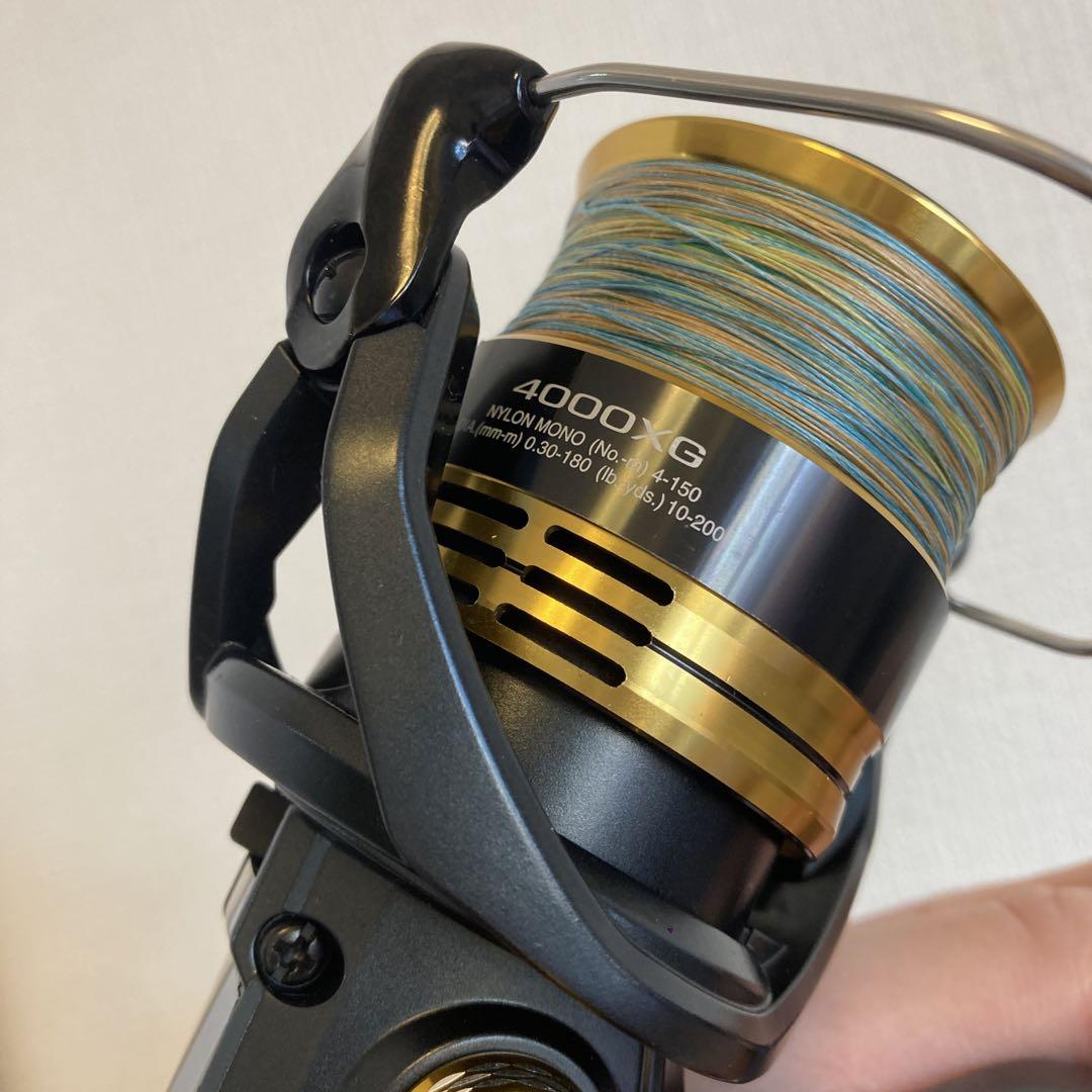 22サハラ4000XG　スピニングリール　ショアジギング　ナスキー　セドナ