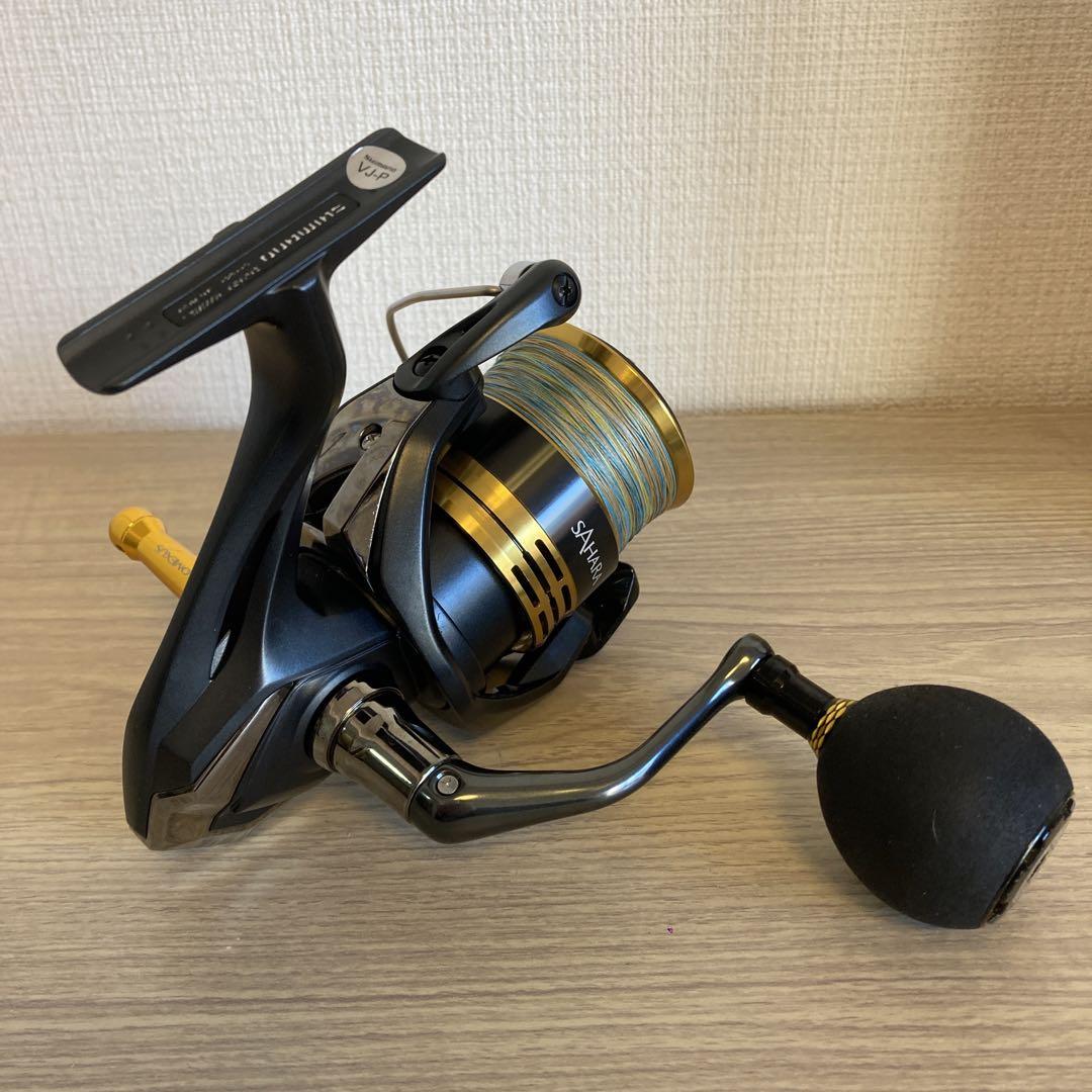 22サハラ4000XG　スピニングリール　ショアジギング　ナスキー　セドナ