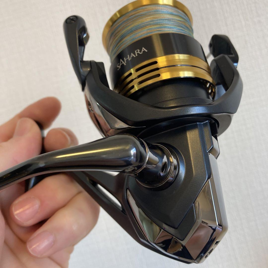 22サハラ4000XG　スピニングリール　ショアジギング　ナスキー　セドナ