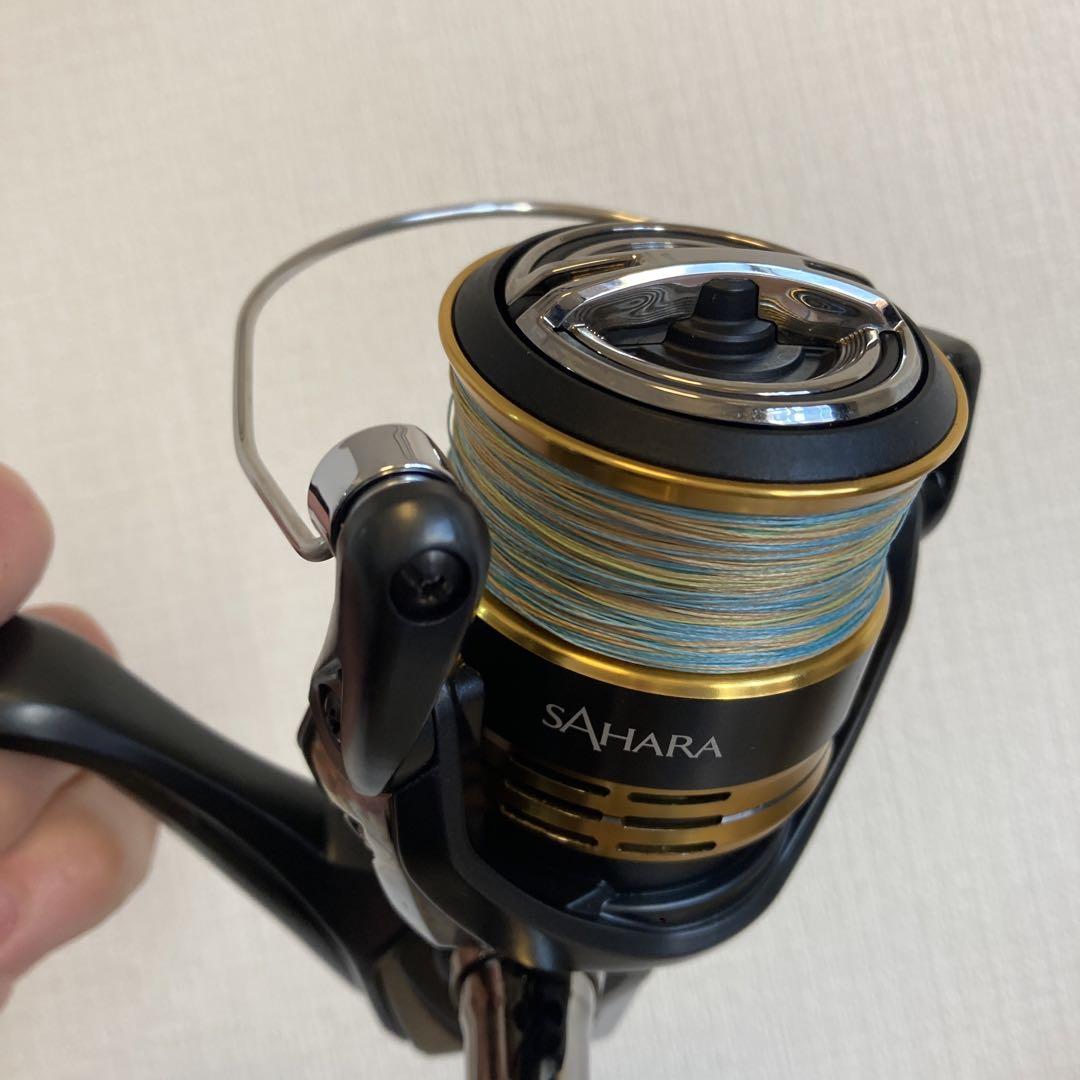 22サハラ4000XG　スピニングリール　ショアジギング　ナスキー　セドナ
