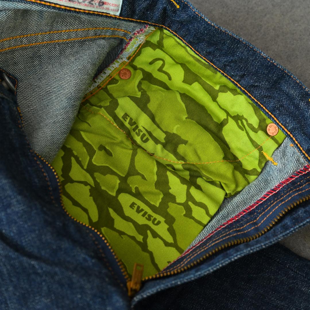 エヴィス 戎 かもめ ホワイト W33 EVISU デニム ジーンズ - メルカリ