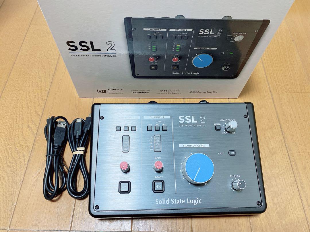 Solid State Logic SSL2 オーディオインターフェース
