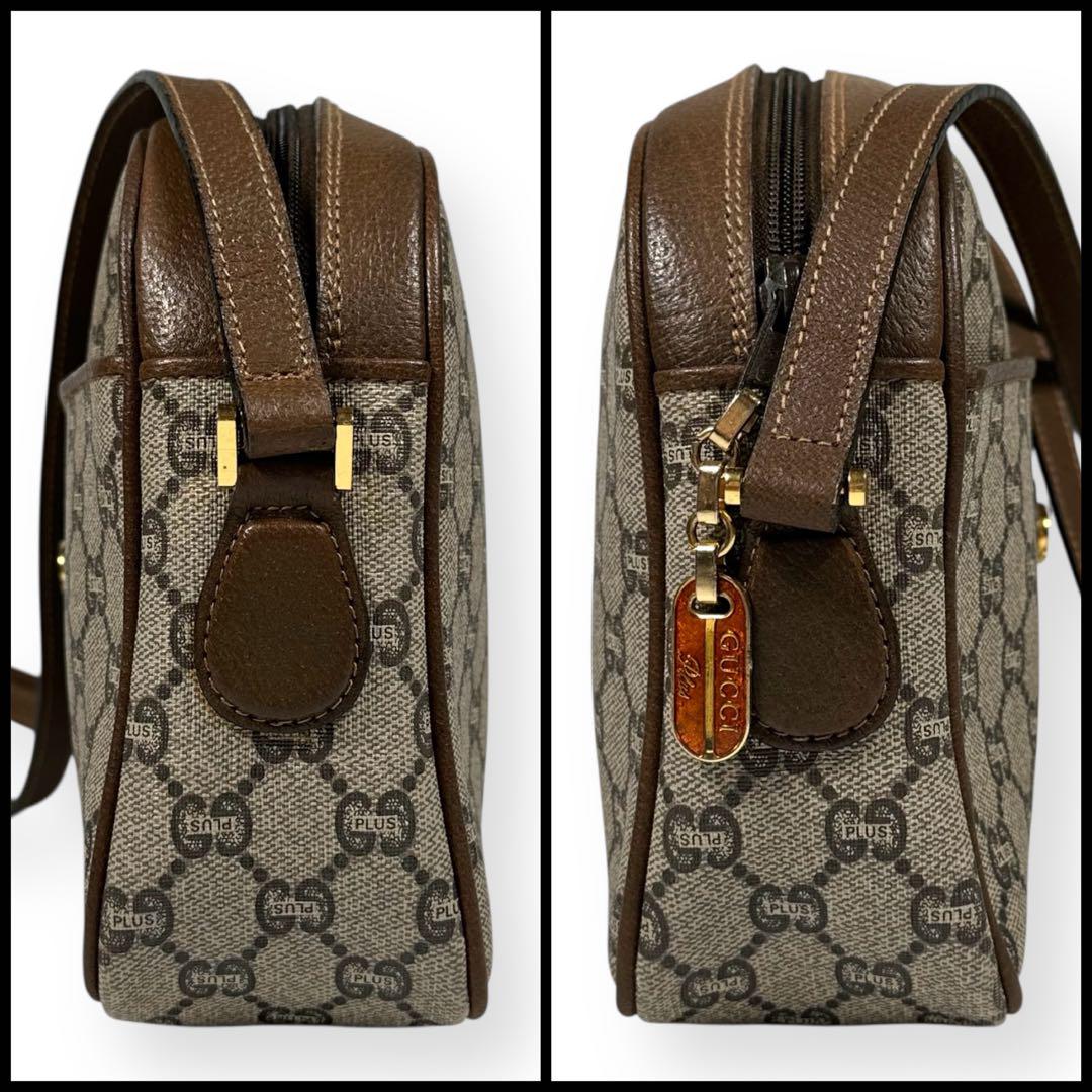 GUCCI plus オールド グッチ プラス ショルダー バッグ 斜め掛け