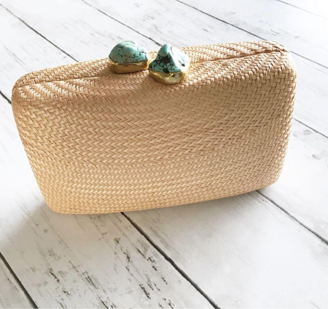 【❤︎ mi☆です】KAYU JEN STRAW かごバッグ　タグつき未使用