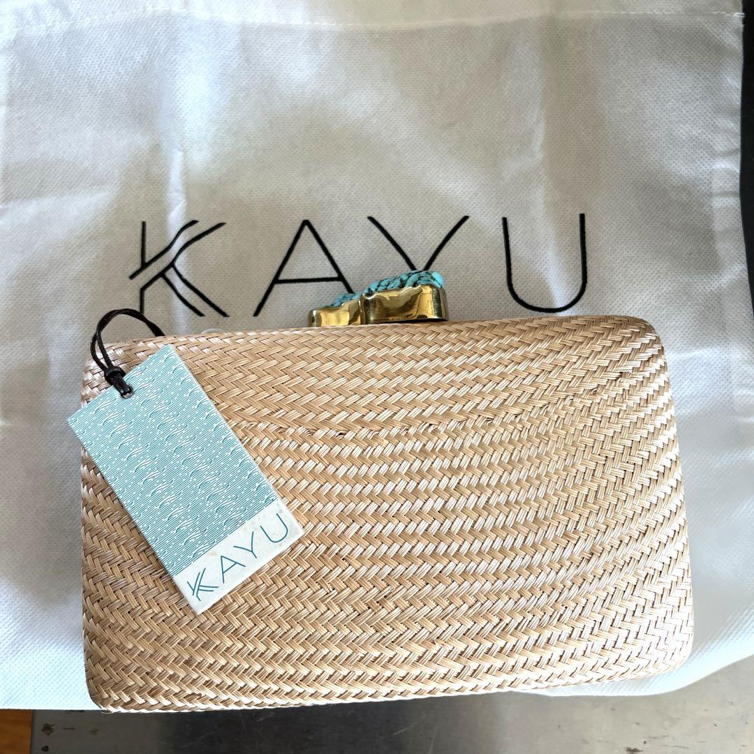 【❤︎ mi☆です】KAYU JEN STRAW かごバッグ　タグつき未使用
