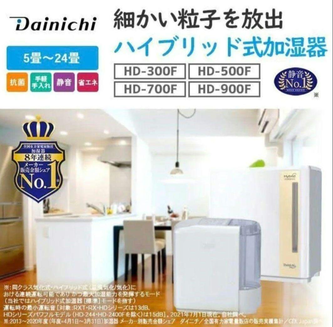 ダイニチ　ハイブリッド式加湿器 HD-900F です。