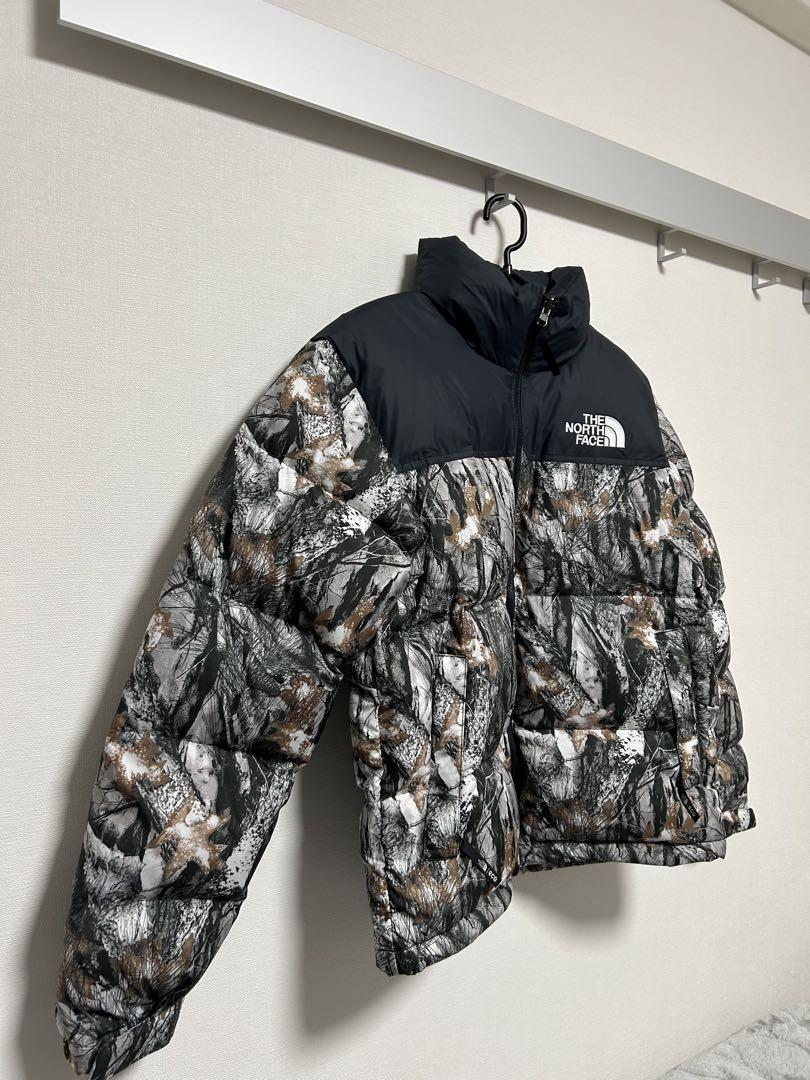 【韓国限定】 ノースフェイス ヌプシ ダウンジャケット ヒョウ柄 M 希少品