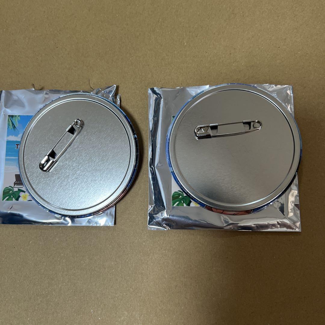 ワンピース　タワー 缶バッジ 2020 夏 麦わらストア 限定 サンジ2点セット