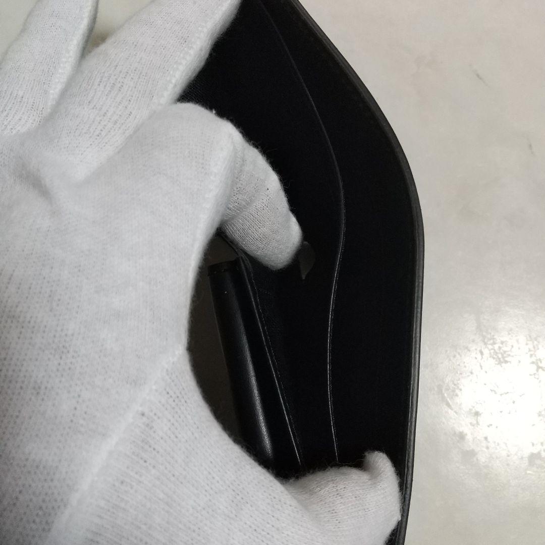 美品 未使用レベル SOMES SADDLEブライドルレザー折り財布ソメスサドル