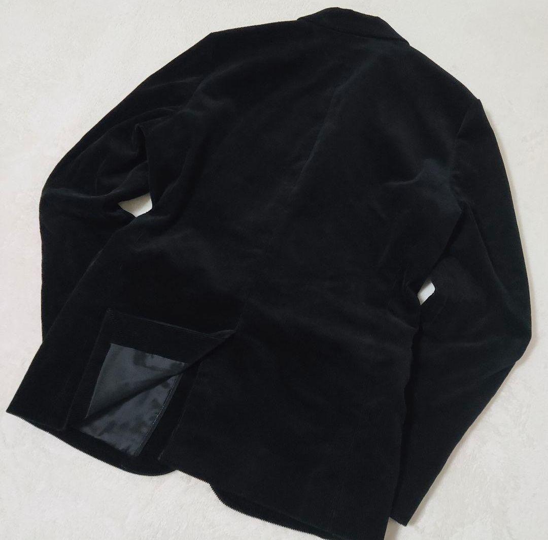 美品 Damerino ナノユニバース コーデュロイ セットアップ S 黒 美品 Damerino ナノユニバース コーデュロイ セットアップ S 黒