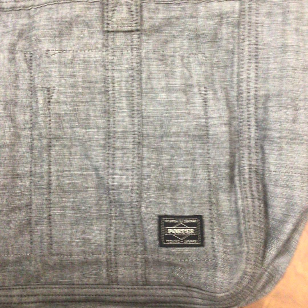 PORTER ポーター トートバッグ グレー キャンバス