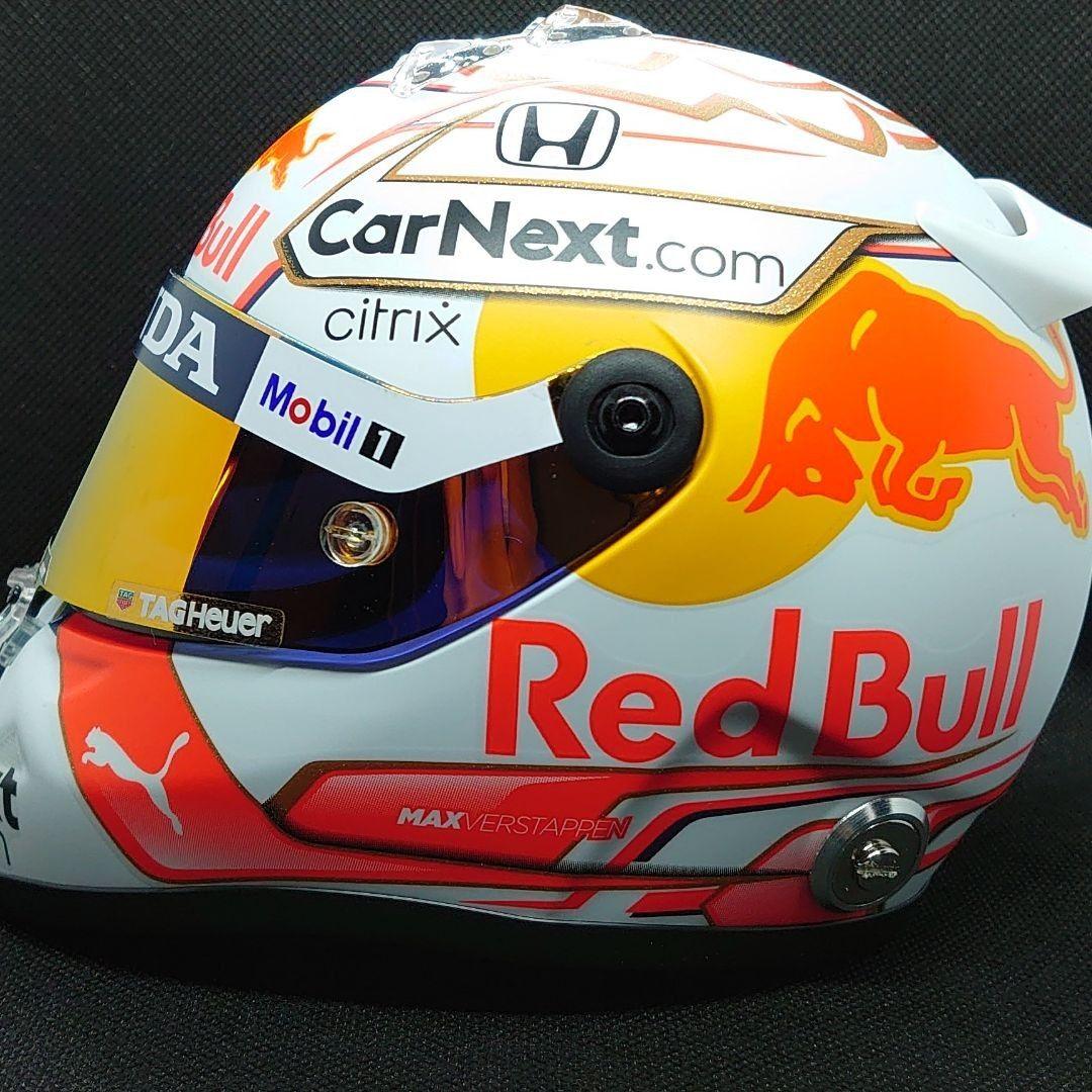 2021 レッドブル ホンダ F1 フェルスタッペン オランダ 1/2ヘルメット 2021 レッドブル ホンダ F1 フェルスタッペン オランダ 1/2