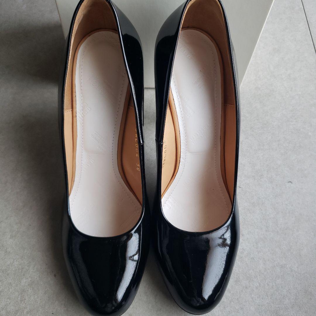 【美品】margiela エナメルブラック　パンプス Martin Margiela マルタン マルジェラ パンプス エナメル - メルカリ