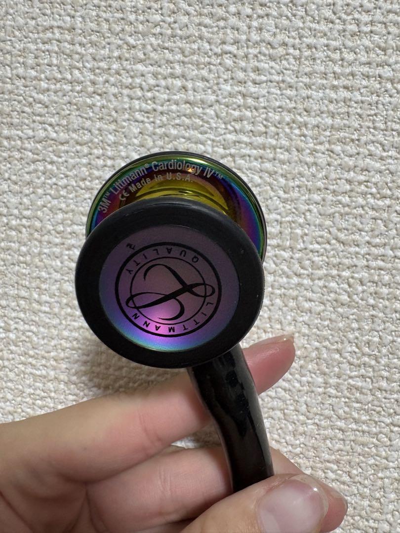 リットマン 聴診器 Cardiology IV カーディオロジー4 黒 ブラック