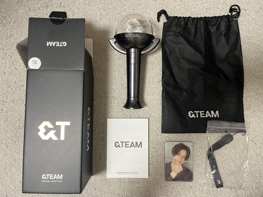 &TEAM ペンライト　トレカ付き &TEAM 公式グッズ ペンライト トレカ付き オフィシャルライト
