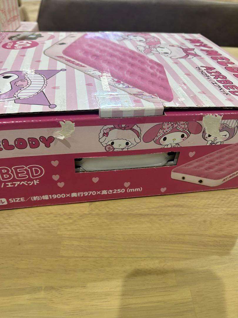 マイメロ マイメロディー エアベッド ポンプ付き サンリオ
