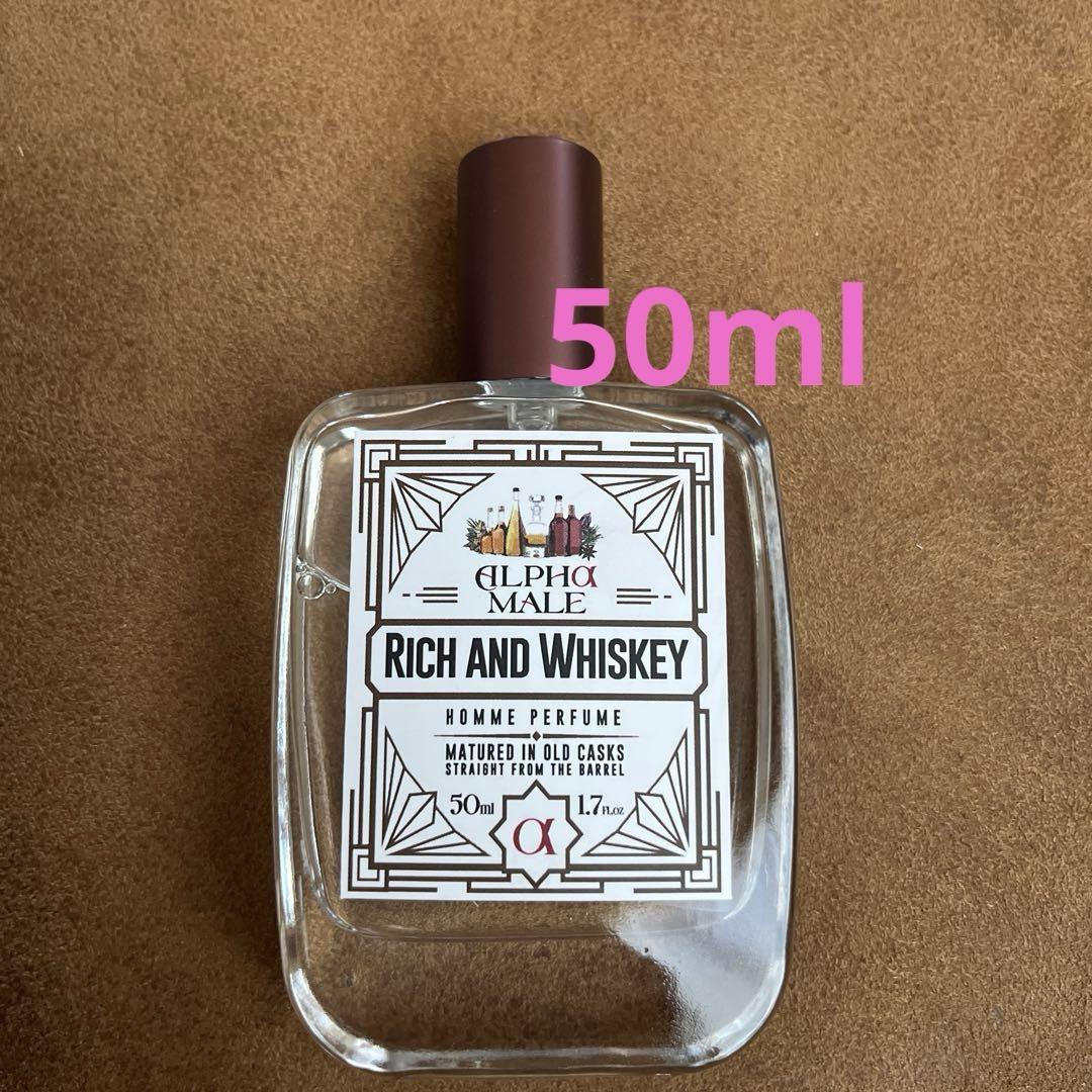 ALPHAMOODアルファメイル オム パフューム リッチ＆ウィスキー 50ml