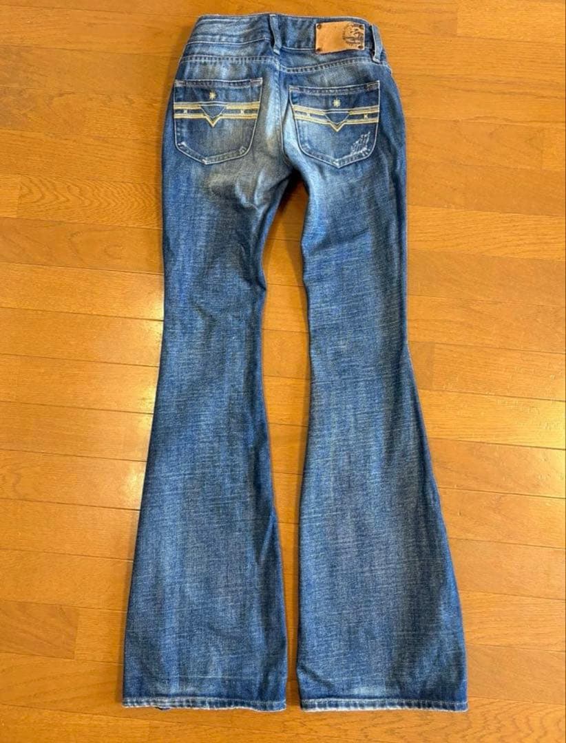 diesel ローライズ デニム ブーツカット フ 24インチ w24S DIESEL DECORATOM_COM_BR