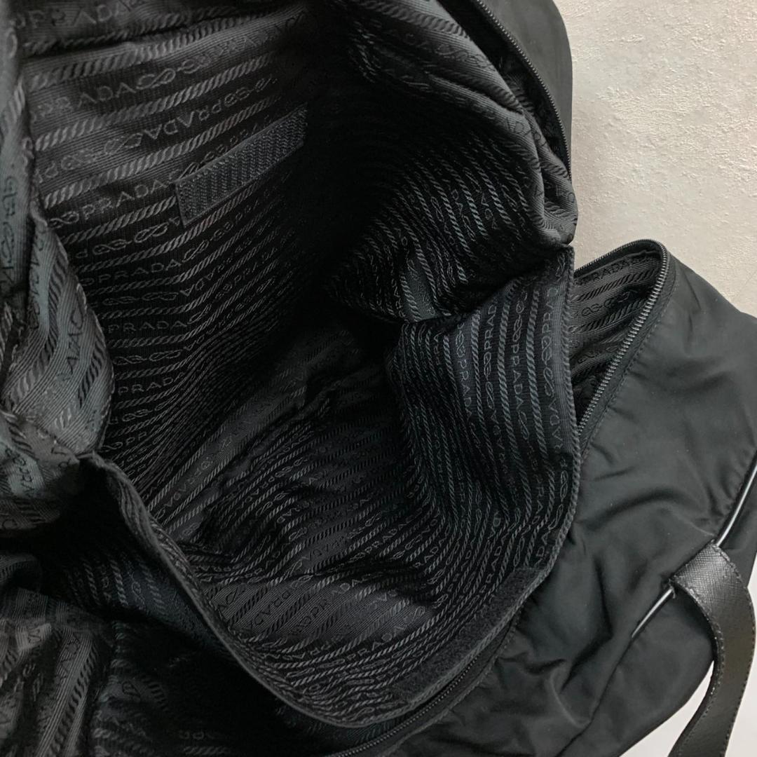 プラダ ボストンバッグ PRADA サフィアーノ トート ハンド V361S 黒