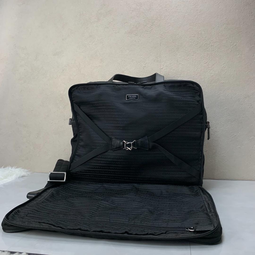 プラダ ボストンバッグ PRADA サフィアーノ トート ハンド V361S 黒