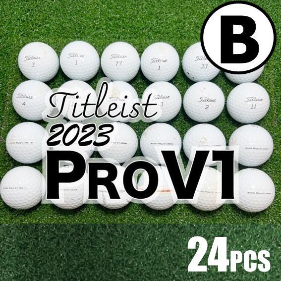 B41】Titleist PROV1 2023年 白 ロストボール 24球 - メルカリ