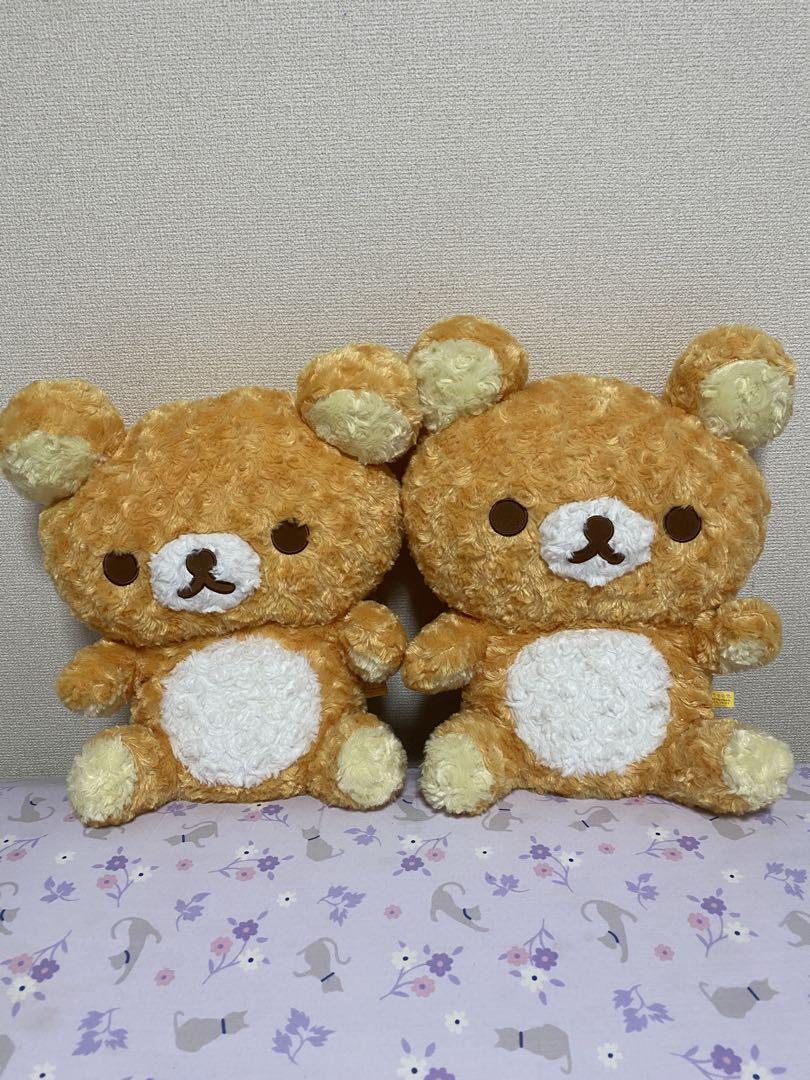 大きめクマ型ぬいぐるみ 2体セット 5,278円