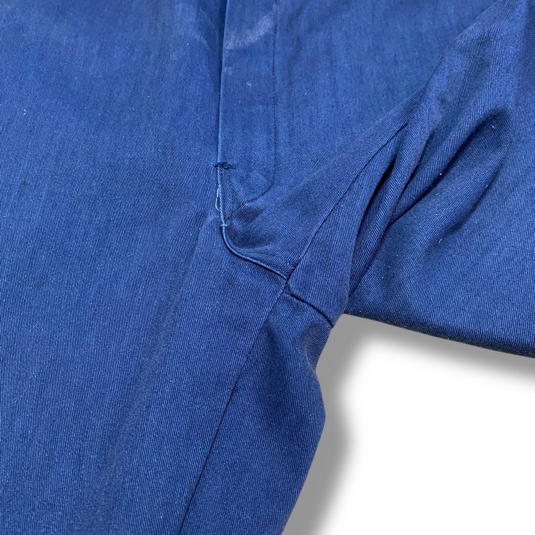 USA製 80's 36×31 Dickies ワークチノパンツ チビタグ 紺