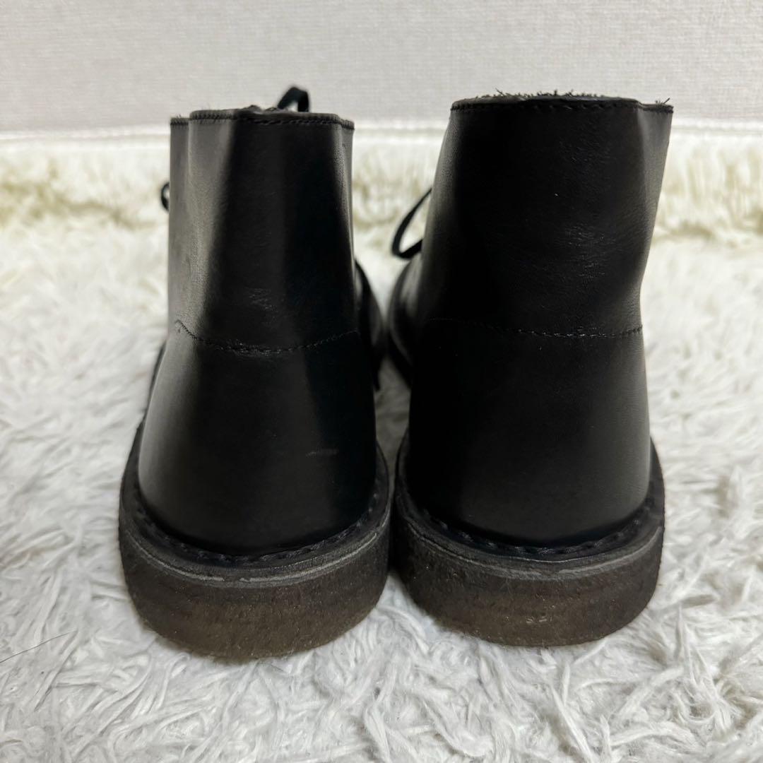 クラークス Clarks ワラビー レザー【25】ブラック チャッカブーツ
