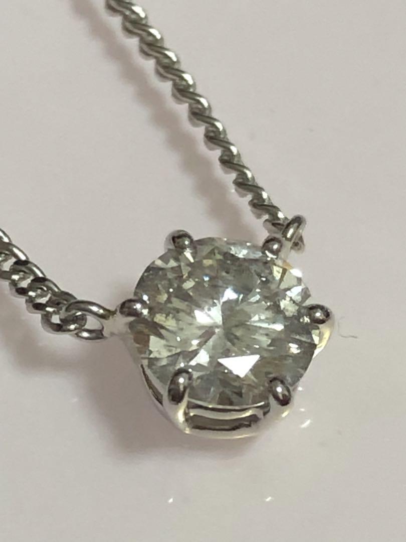 う*ら様 Pt850 ✧ 天然ダイヤモンド ネックレス / /1.01ct /大