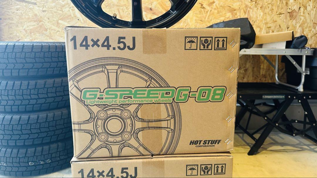 G-SPEED G-08 14インチホイール　4本セット