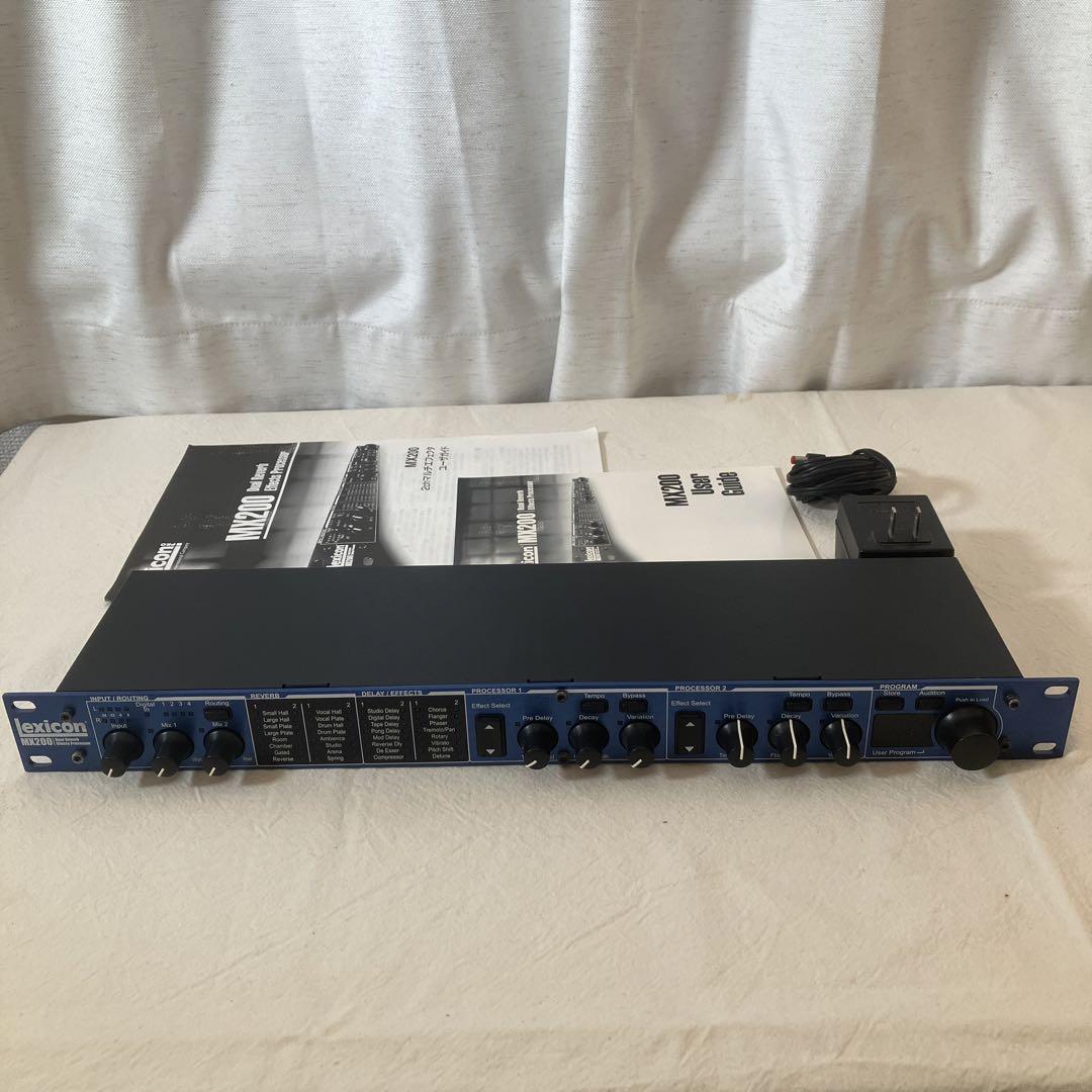 LEXICON MX200 DUAL REVERB MULTI-EFFECTS PROCESSOR Fully