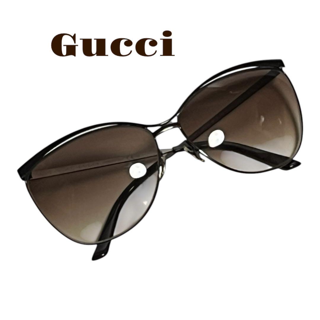 今夜22時迄！極美品 Gucci グッチ 小顔効果のサングラス