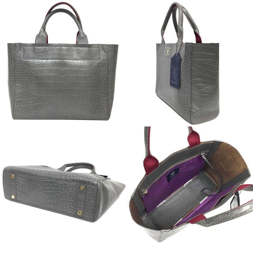 A.D.M.J. ベージュ トートバッグ aq10828