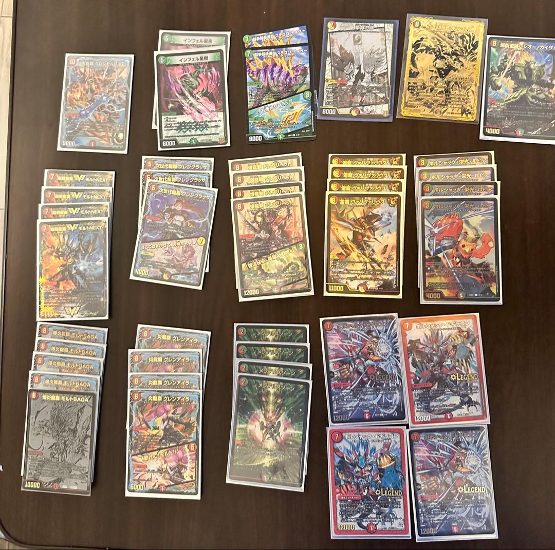 モルトデッキ＆ドラグナーパーツやや傷や汚れあり