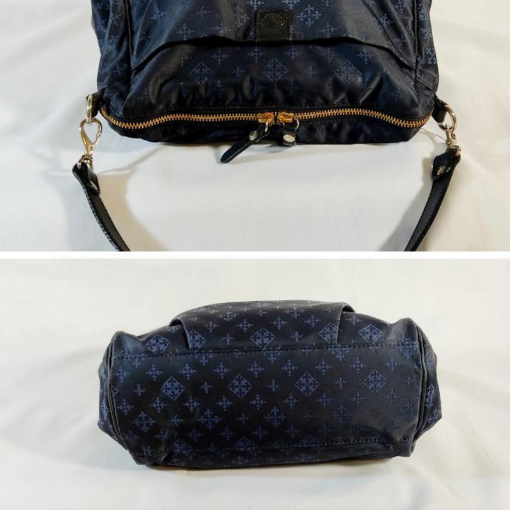 russet ラシット ショルダーバッグ 2WAY ナイロン ブルー