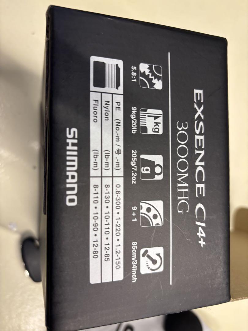 Shimano EXSENCE CI4+ 3000MHG エクスセンス　18