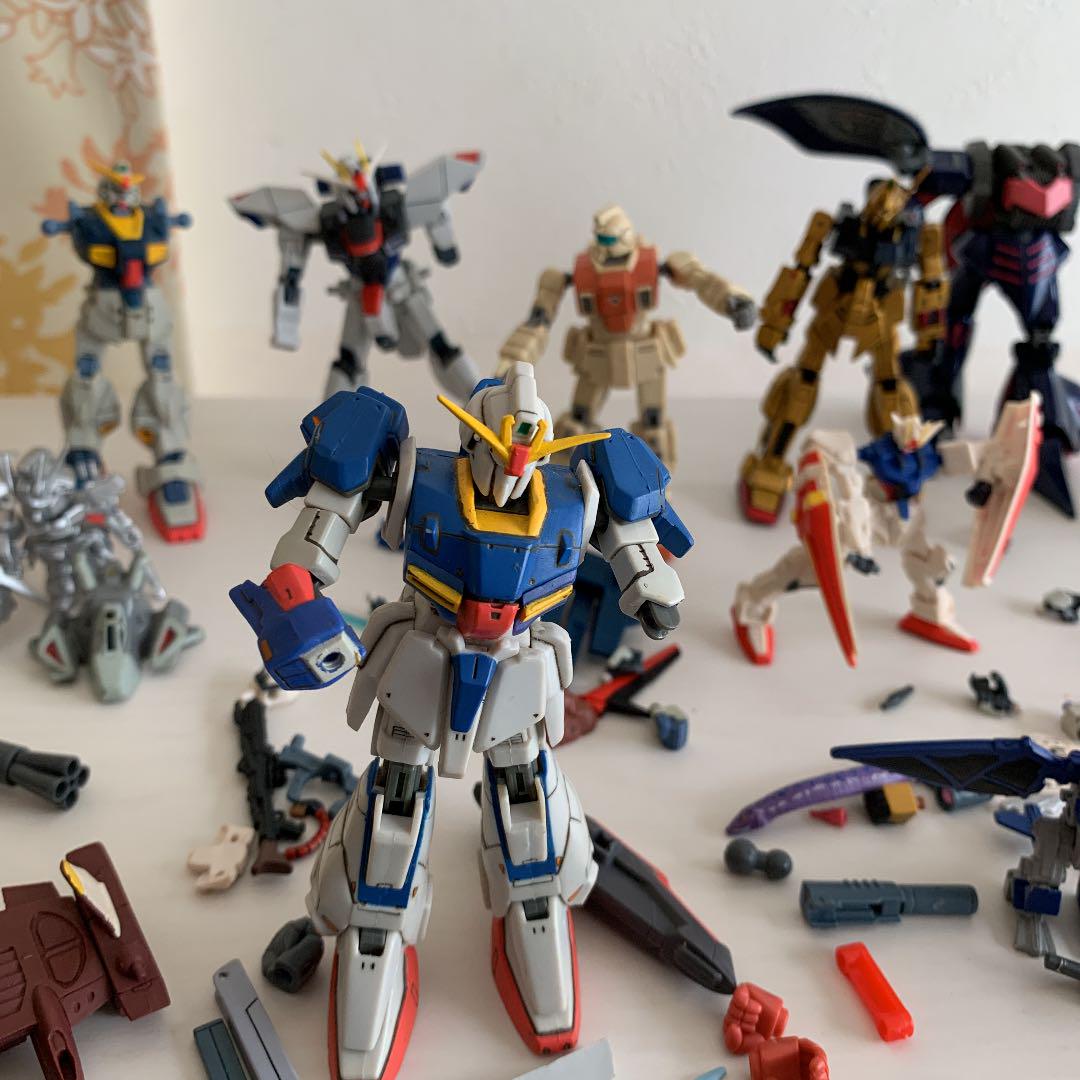 ガンダム フィギュア ミニプラモ まとめ売り ガンダム ミニザク ミニフィギュア プラモデル セット売り
