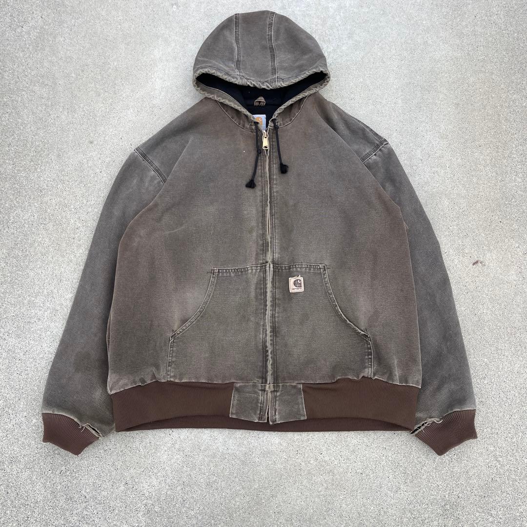 02年製 Carhartt アクティブジャケット USA古着2XL 3L Carhartt