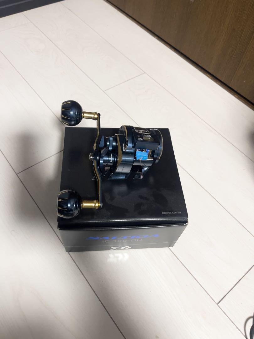 ワンさん専用ダイワ ベイトリール ソルティガIC 300-DH 美品　格安