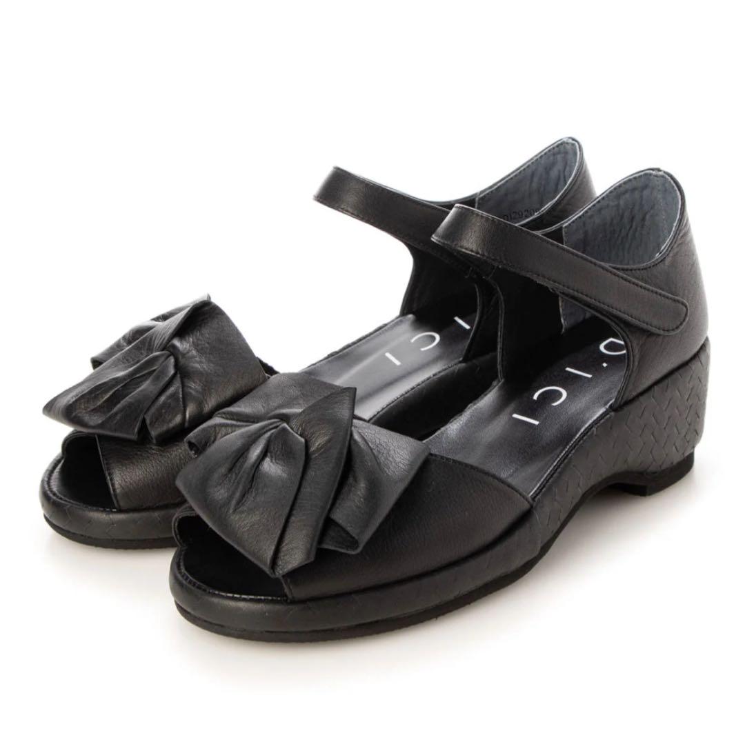MODE ET JACOMO DICI フラワーリボンストラップサンダル 7,000円